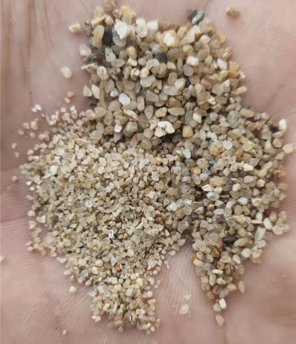 水洗砂，濾料砂